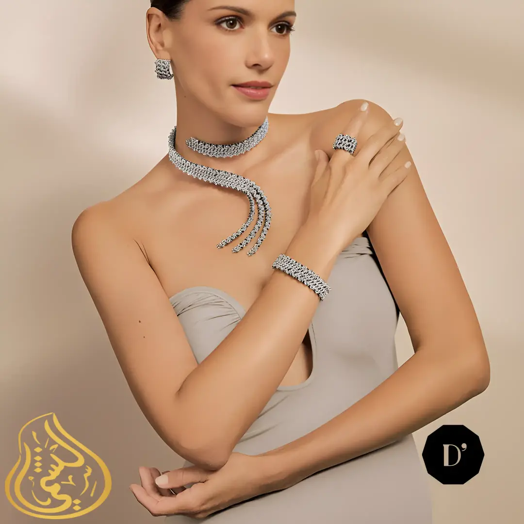 طقم ذهب نسائي