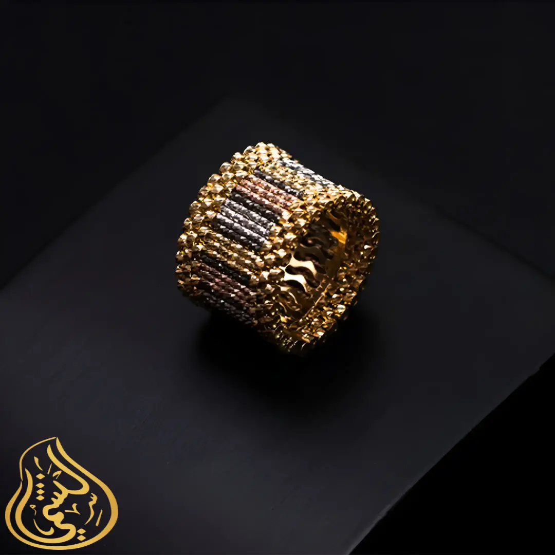 خاتم ذهب نسائي