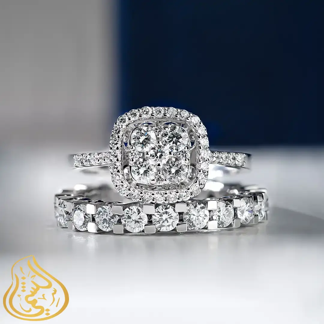 Diamond Twins Ring