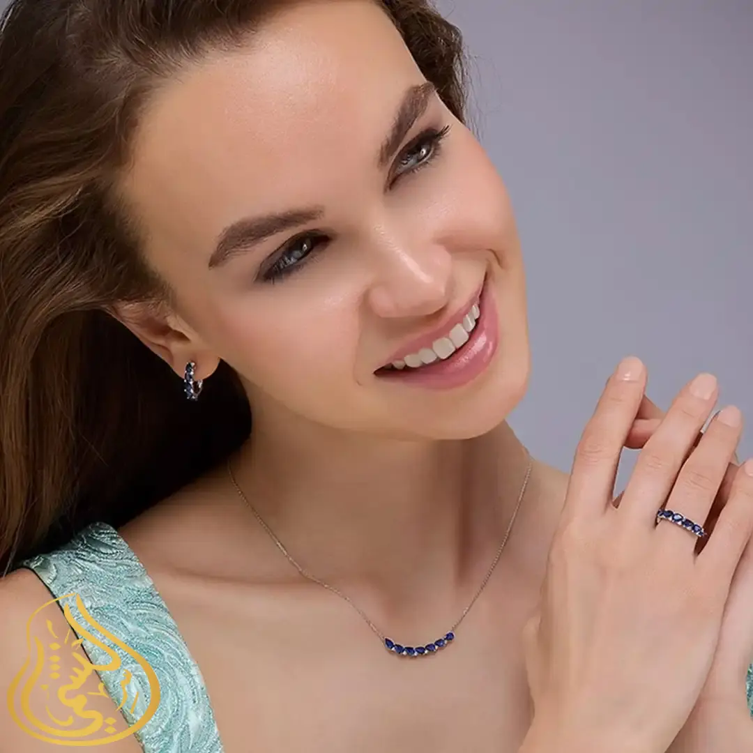 Sapphire Diamond Set
