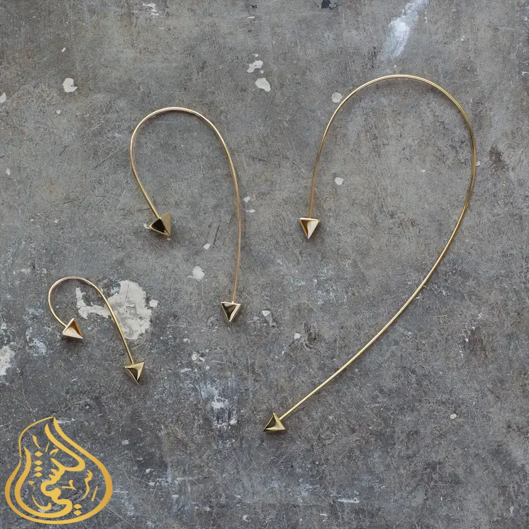 Peruffo geometric open Earrings
